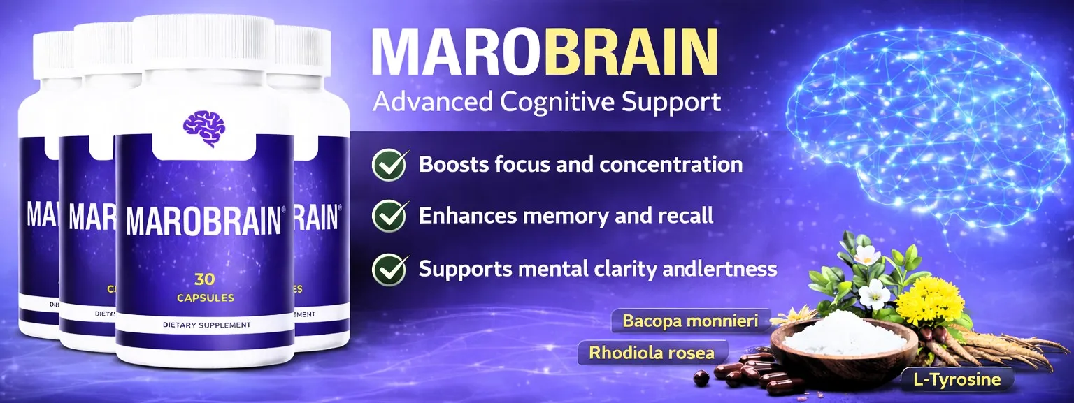 MaroBrain official product banner