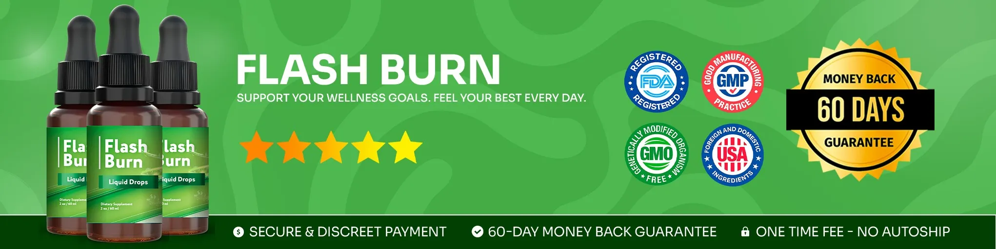 Flash Burn promotional banner