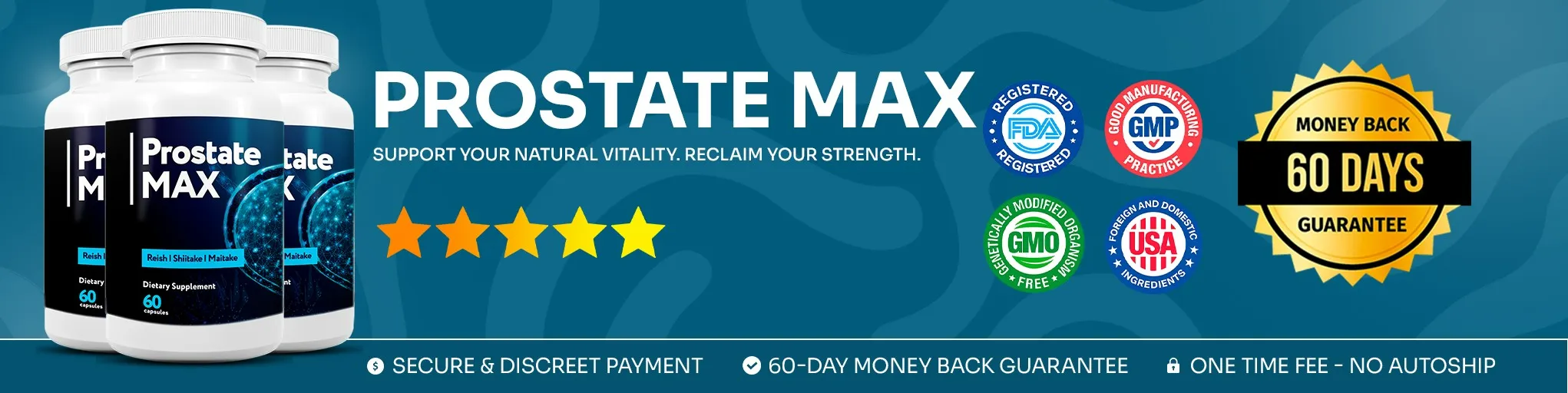 ProstateMax promotional banner