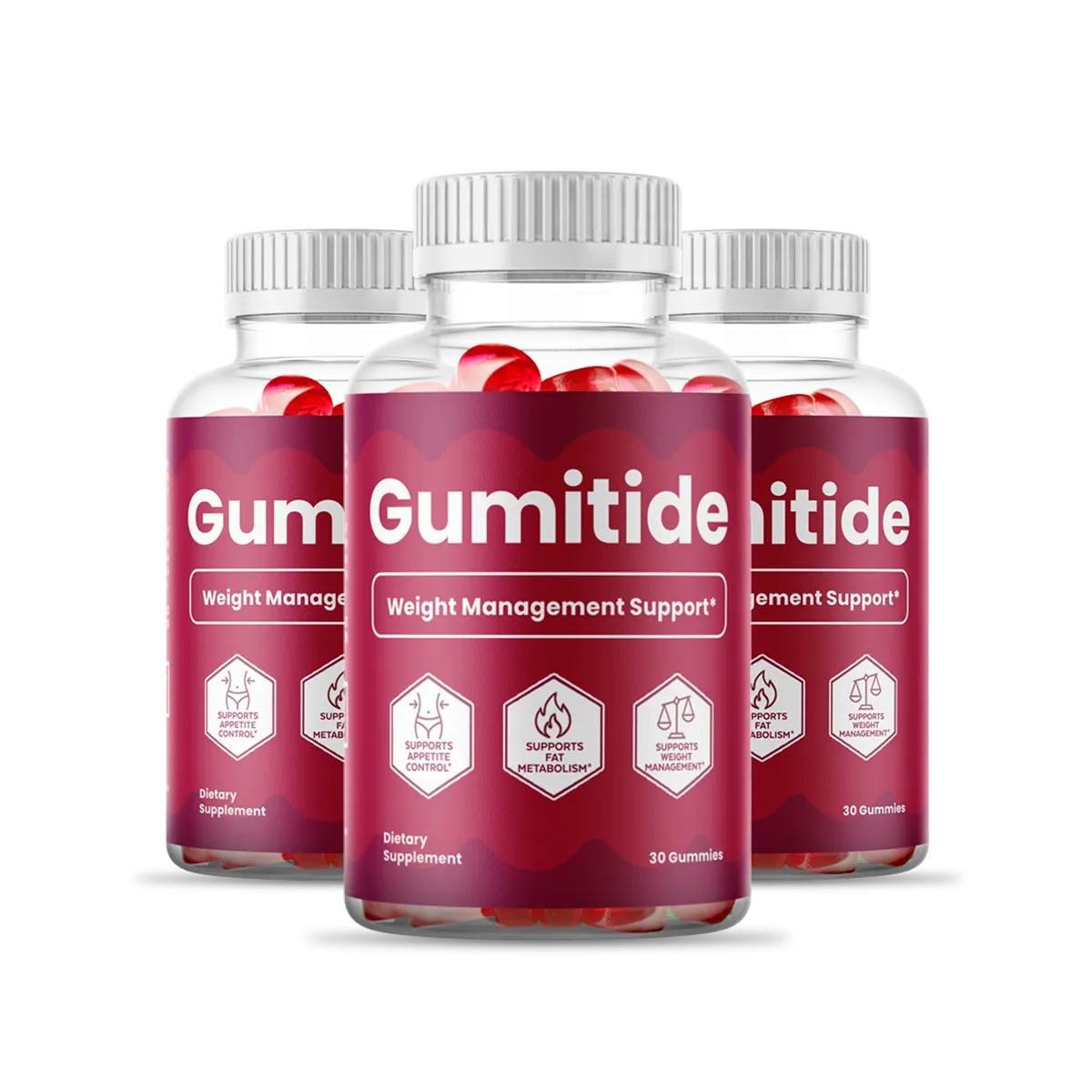 Gumitide bottles