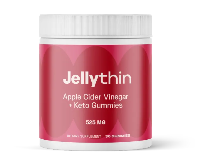 Jellythin gummy supplement bottle